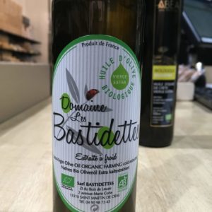 huile olive BIO bastidette
