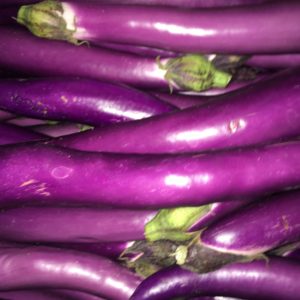 longue aubergine