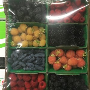 assortiment fruits "coffret à offrir"